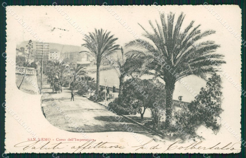 Imperia Sanremo Cartolina ZG2727 – fronte
