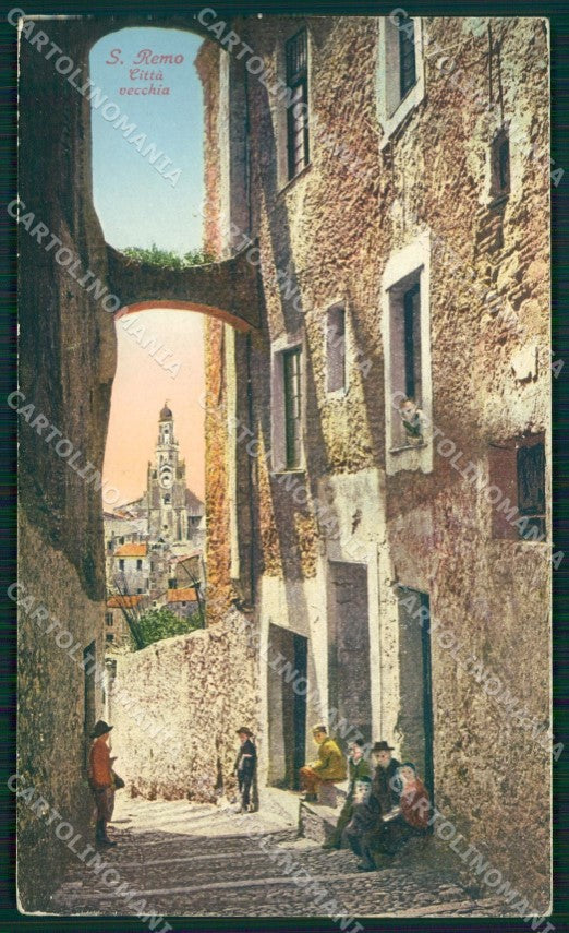 Imperia Sanremo Città Vecchia Cartolina ZG2734 – fronte