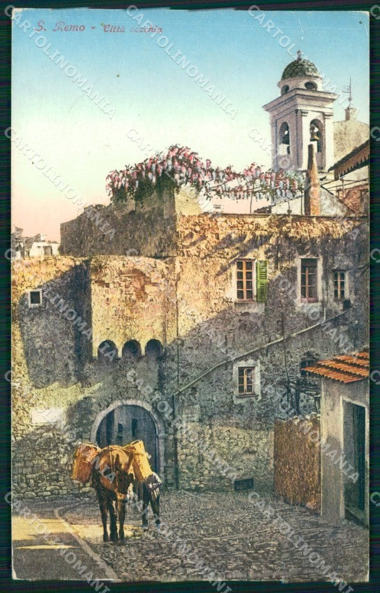 Imperia Sanremo Mulo COLLA Cartolina ZG2743 – fronte