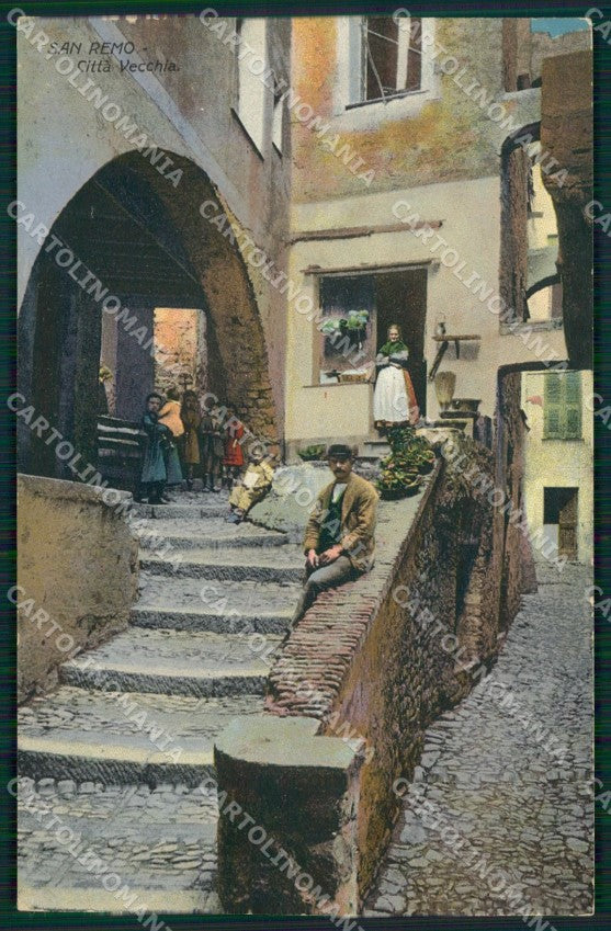 Imperia Sanremo Città Vecchia Cartolina ZG2756 – fronte