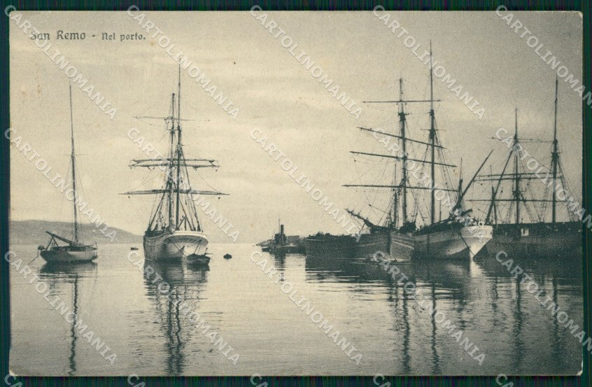 Imperia Sanremo Barche Cartolina ZG2764 – fronte
