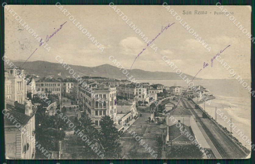 Imperia Sanremo PIEGHINA Cartolina ZG2768 – fronte