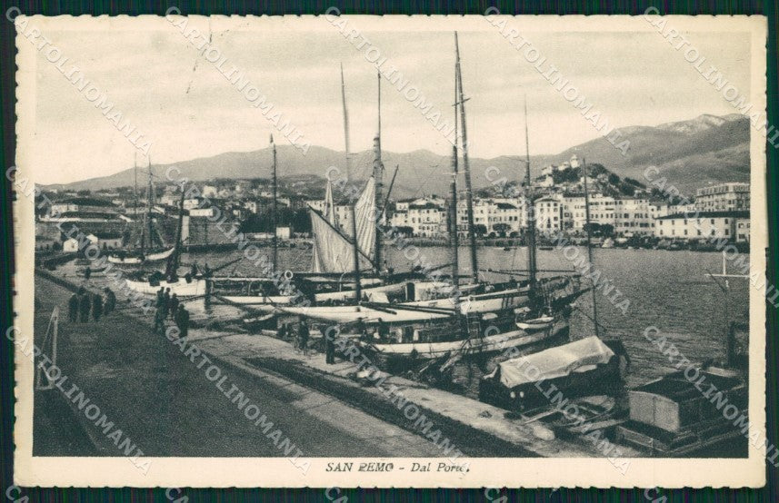 Imperia Sanremo Barche Cartolina ZG2775 – fronte