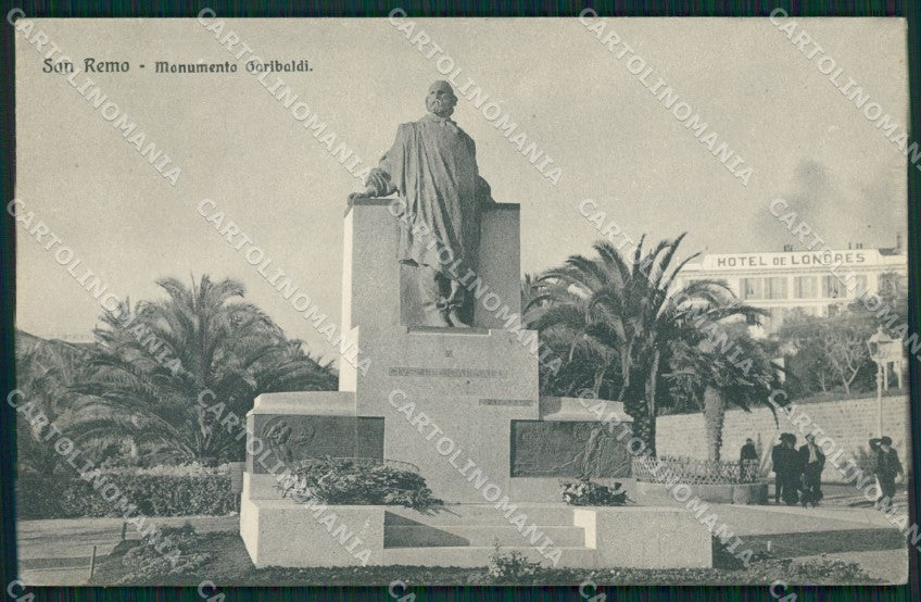 Imperia Sanremo Garibaldi PIEGHINA Cartolina ZG2776 – fronte