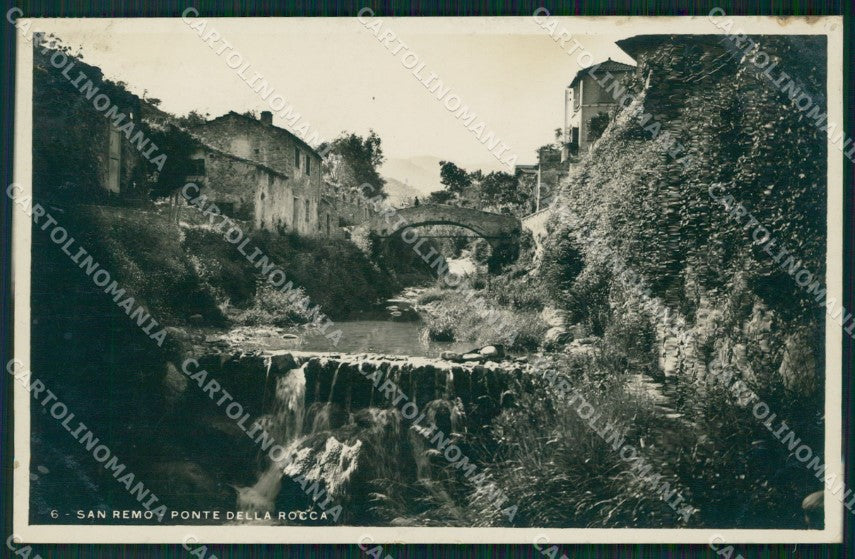 Imperia Sanremo Ponte della Rocca Foto Cartolina ZG2780 – fronte
