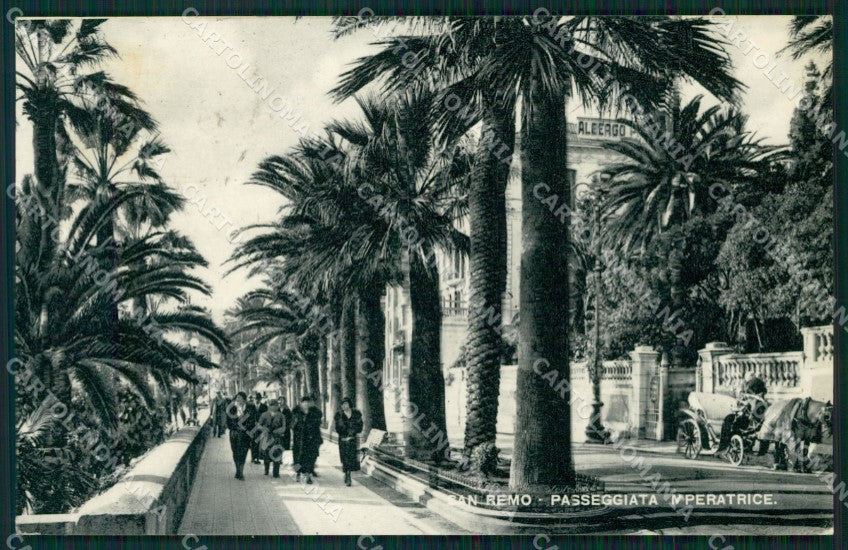 Imperia Sanremo Carrozza Foto Cartolina ZG2784 – fronte