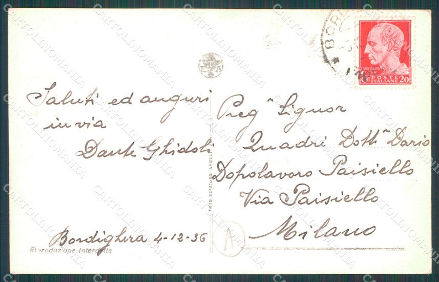 Imperia Sanremo Foto Cartolina ZG2796 – retro