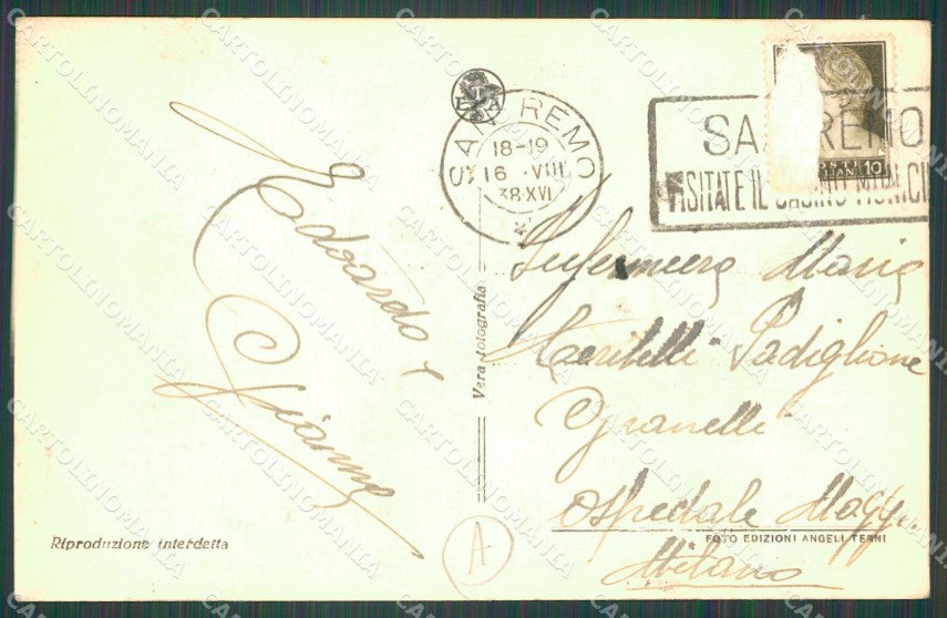 Imperia Sanremo Foto Cartolina ZG2805 – retro