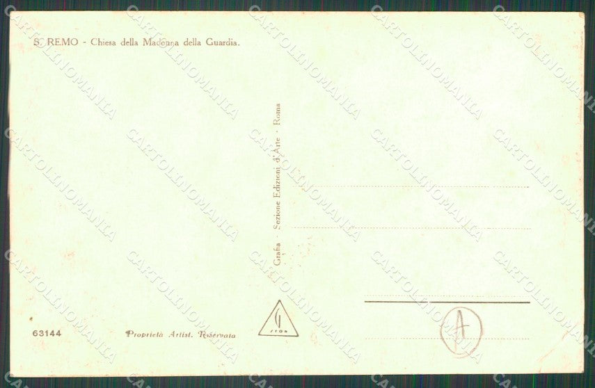 Imperia Sanremo PIEGA Foto Cartolina ZG2810 – retro