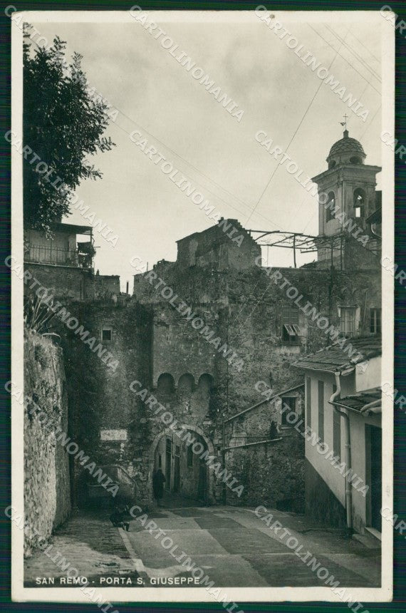 Imperia Sanremo Porta San Giuseppe Foto Cartolina ZG2815 – fronte