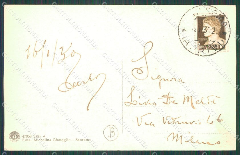 Imperia Sanremo Barche Cartolina ZG2825 – retro