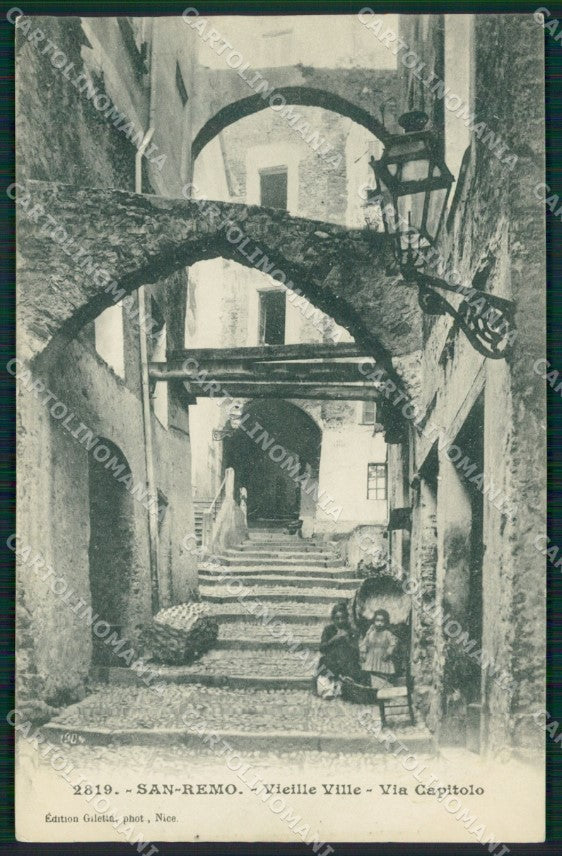 Imperia Sanremo Città Vecchia Cartolina ZG2840 – fronte