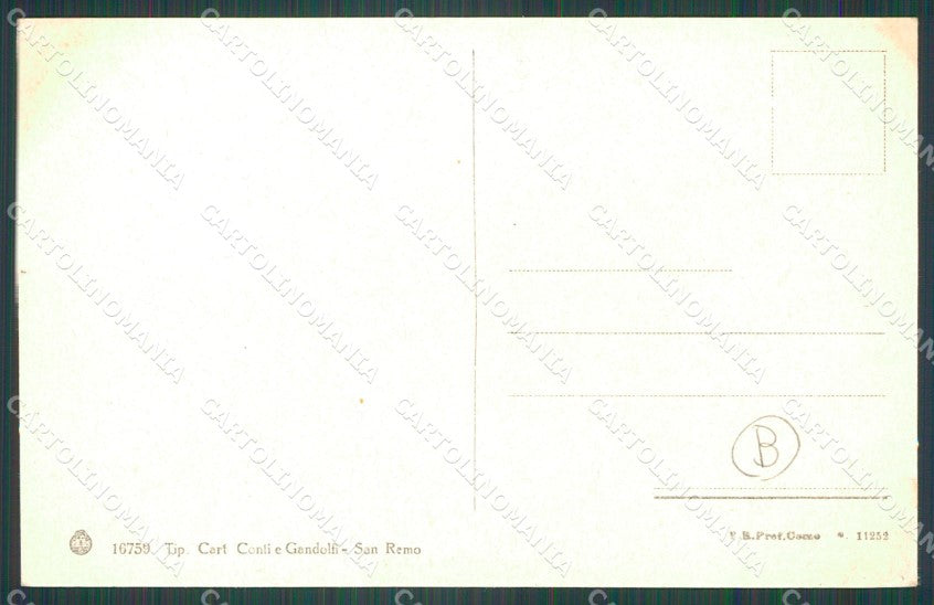 Imperia Sanremo Cartolina ZG2842 – retro