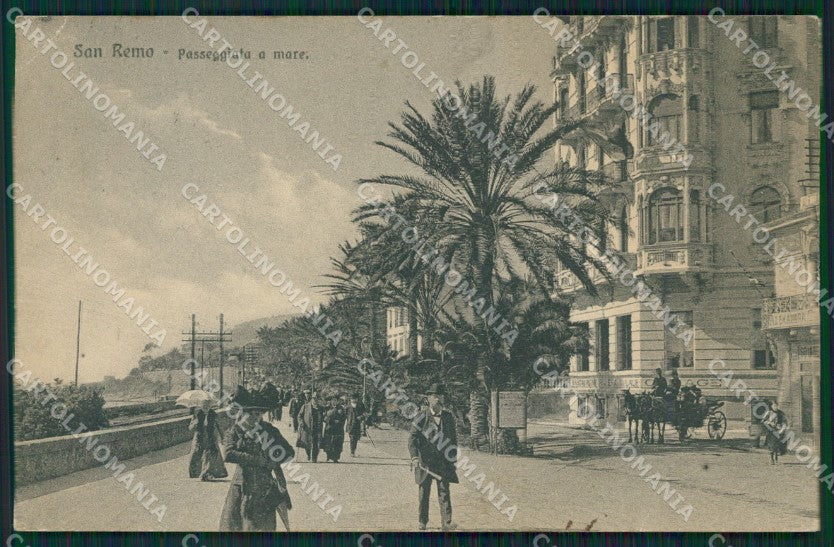 Imperia Sanremo Carrozza Cartolina ZG2843 – fronte
