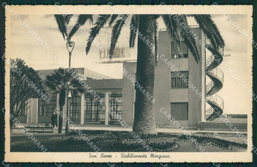 Imperia Sanremo Stabiimento Morgana Cartolina ZG2855 – fronte