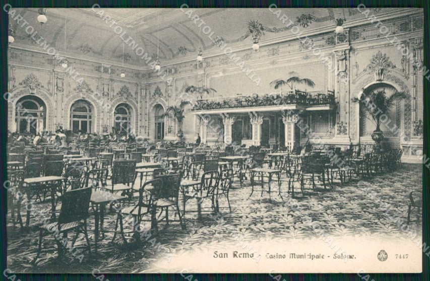 Imperia Sanremo Casinò Municipale Cartolina ZG2858 – fronte