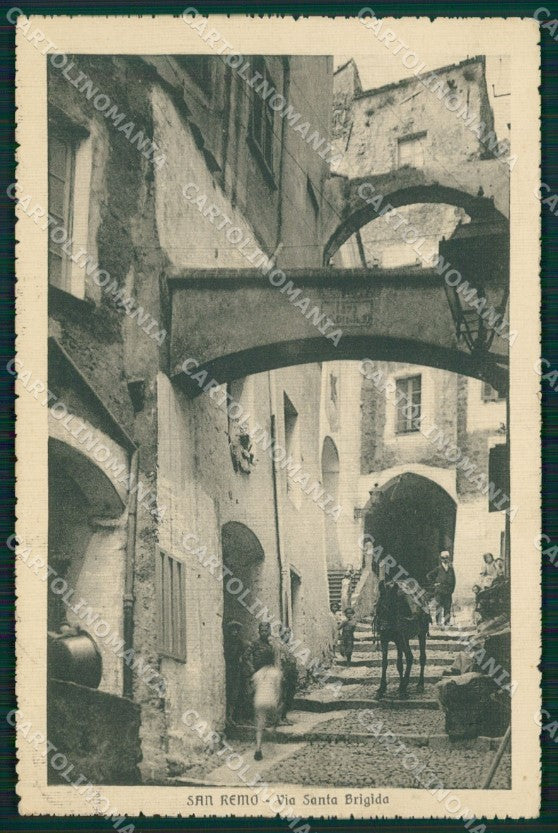 Imperia Sanremo Mulo Cartolina ZG2862 – fronte