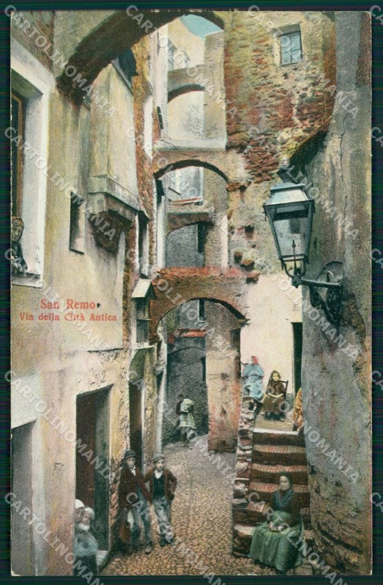 Imperia Sanremo Città Vecchia Cartolina ZG2863 – fronte