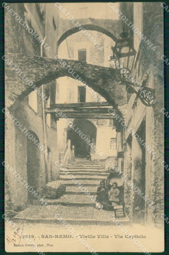 Imperia Sanremo Città Vecchia FORI Cartolina ZG2868 – fronte
