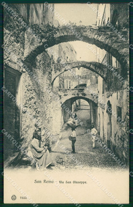 Imperia Sanremo Porta San Giuseppe Cartolina ZG2873 – fronte