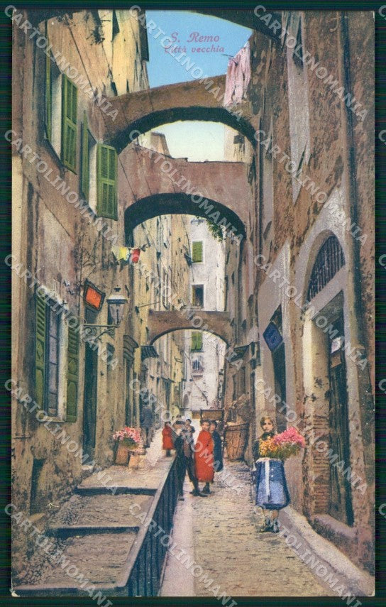 Imperia Sanremo Città Vecchia Cartolina ZG2879 – fronte