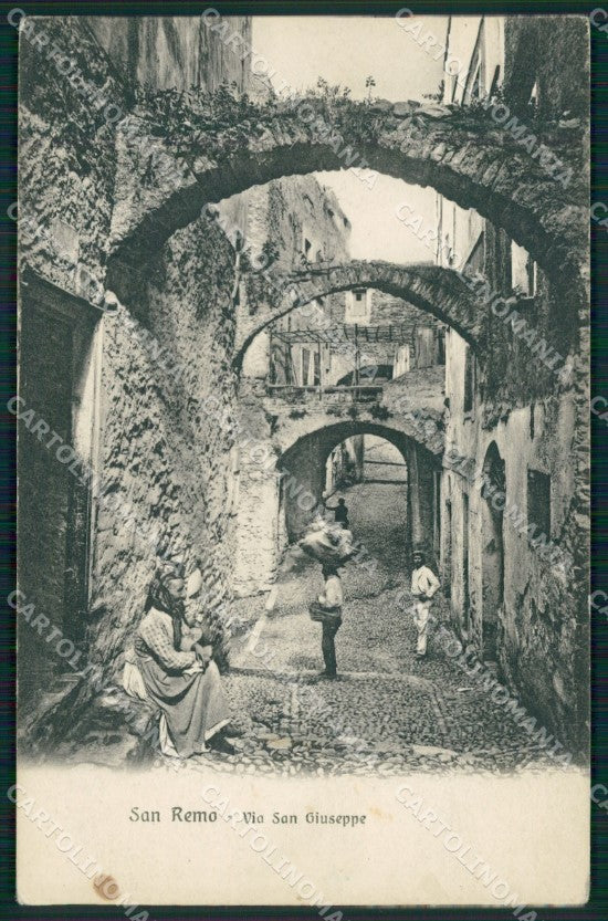 Imperia Sanremo Porta San Giuseppe Cartolina ZG2890 – fronte
