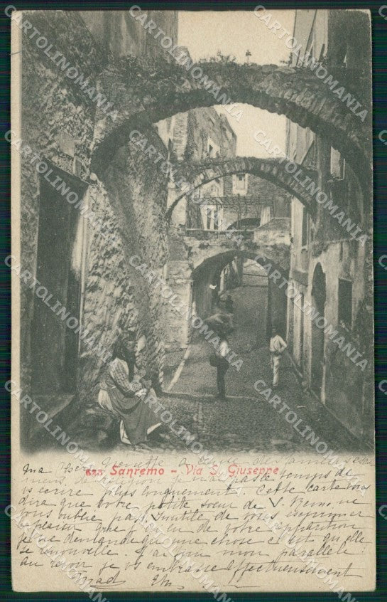 Imperia Sanremo Porta San Giuseppe Cartolina ZG2891 – fronte