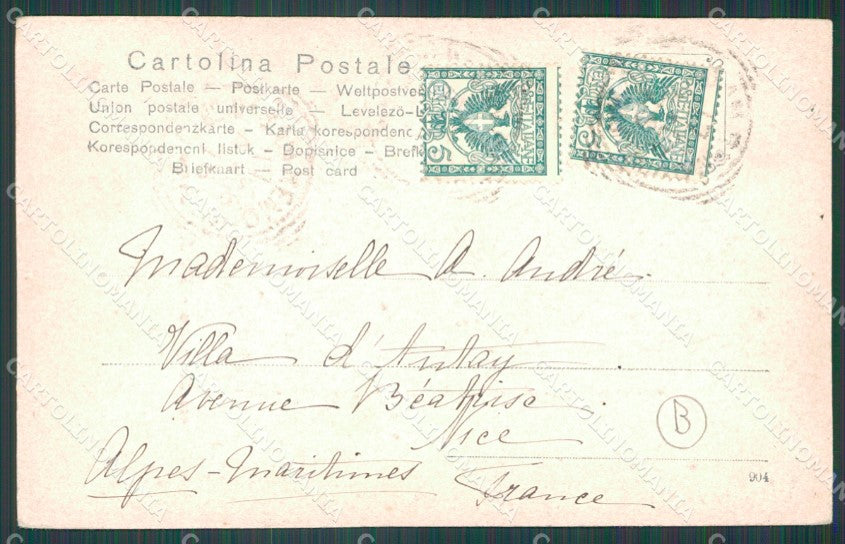 Imperia Sanremo Porta San Giuseppe Cartolina ZG2891 – retro