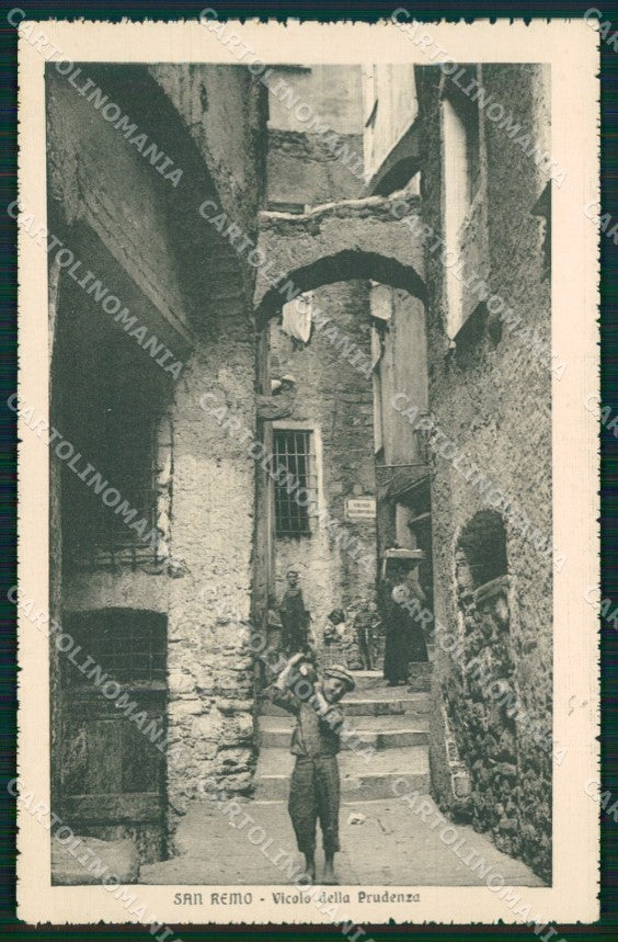 Imperia Sanremo Vicolo della Prudenza Cartolina ZG2894 – fronte