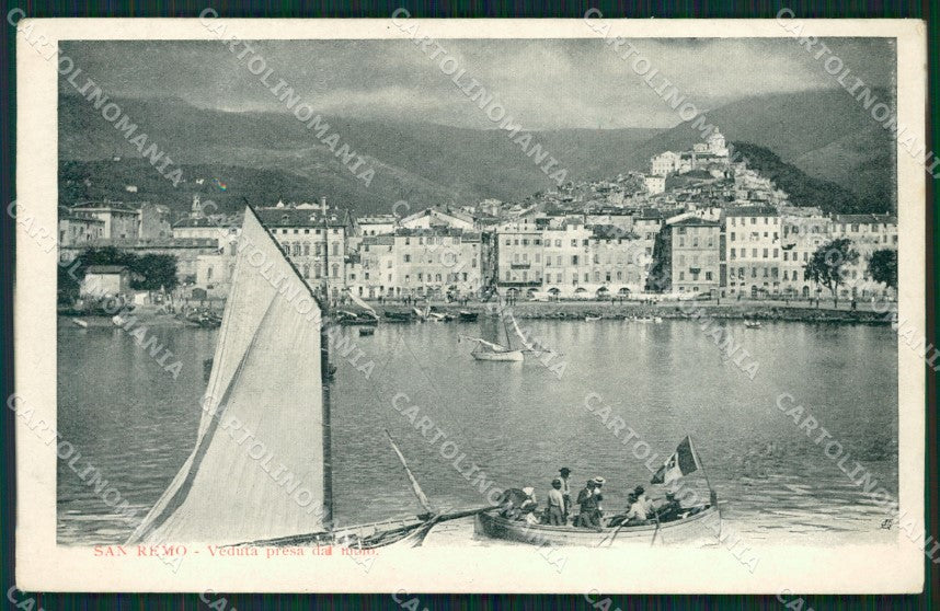 Imperia Sanremo Barche Cartolina ZG2895 – fronte