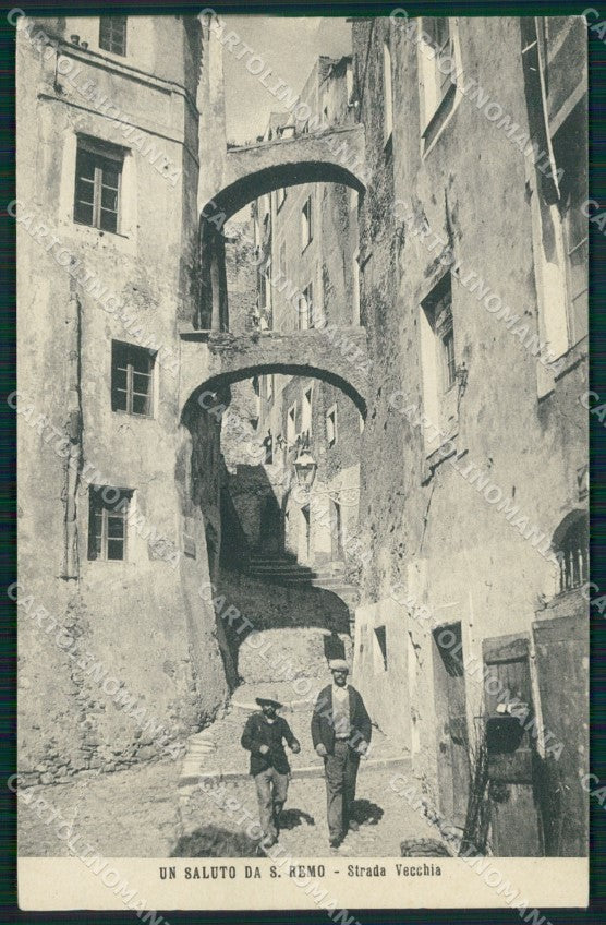 Imperia Sanremo Città Vecchia Cartolina ZG2898 – fronte