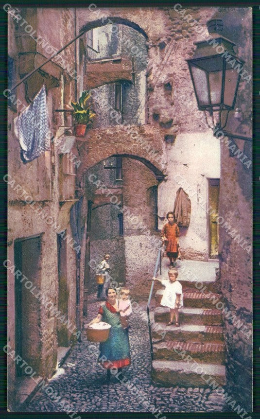 Imperia Sanremo Vicolo Manarola Cartolina ZG2901 – fronte