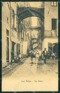 Imperia Sanremo Via Palme Asino Cartolina ZG2903 – fronte