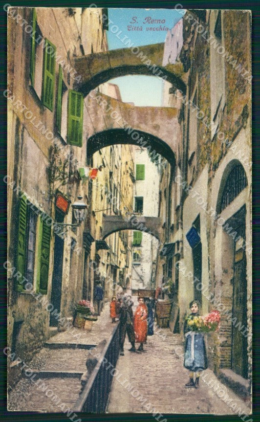 Imperia Sanremo Città Vecchia Cartolina ZG2910 – fronte