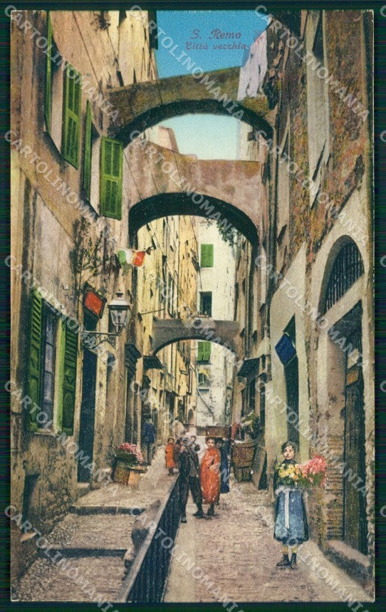 Imperia Sanremo Città Vecchia Cartolina ZG2915 – fronte