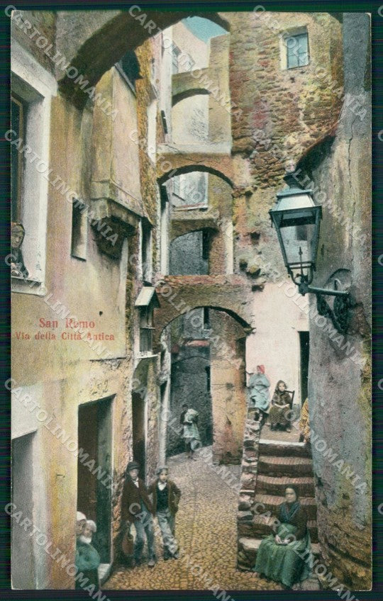 Imperia Sanremo Città Vecchia Cartolina ZG2919 – fronte