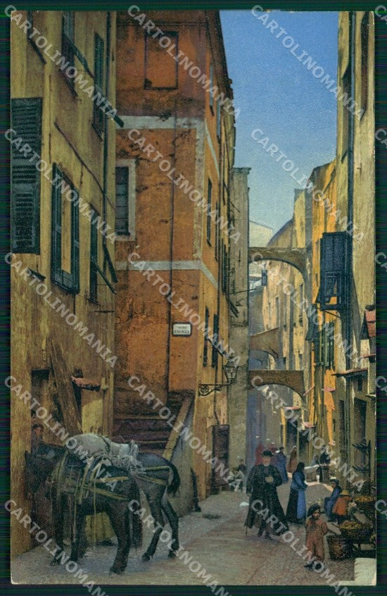 Imperia Sanremo Asini Cartolina ZG2922 – fronte
