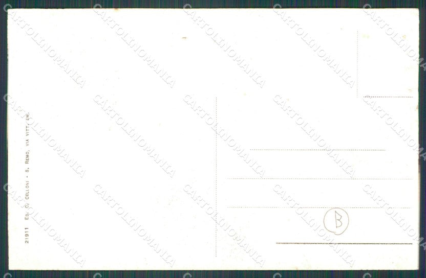 Imperia Sanremo Via Romolo Moreno Cartolina ZG2923 – retro