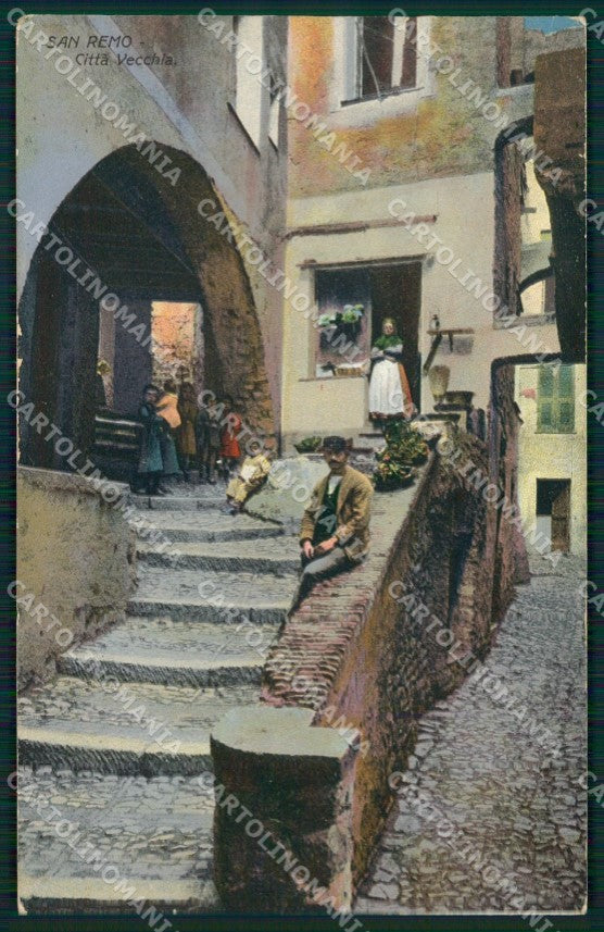 Imperia Sanremo Città Vecchia Cartolina ZG2924 – fronte