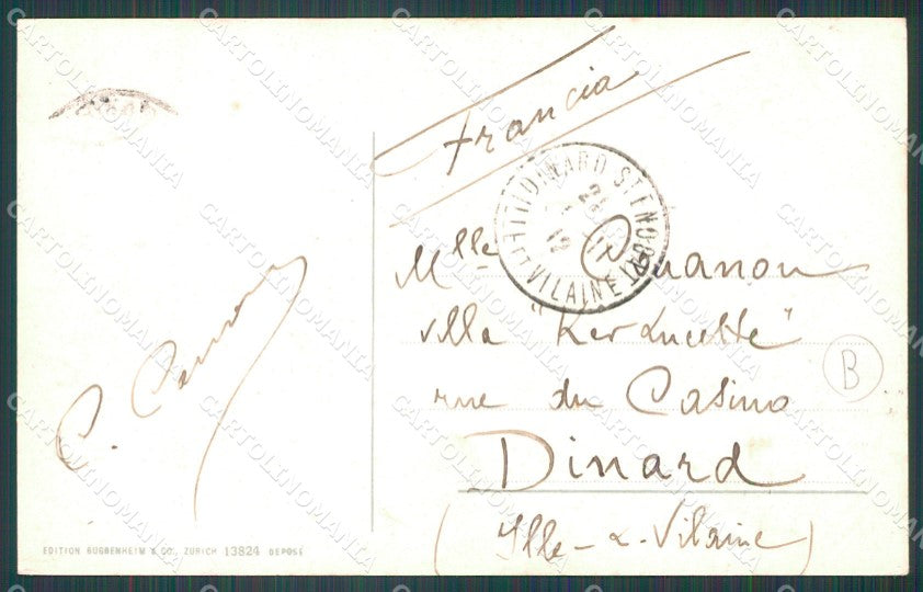 Imperia Sanremo Mulo Costumi Cartolina ZG2932 – retro