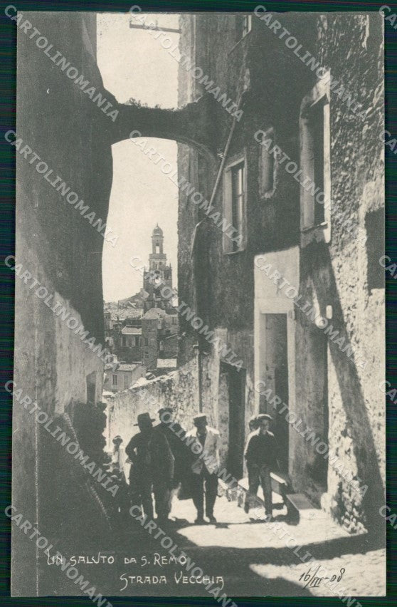 Imperia Sanremo Città Vecchia Cartolina ZG2946 – fronte