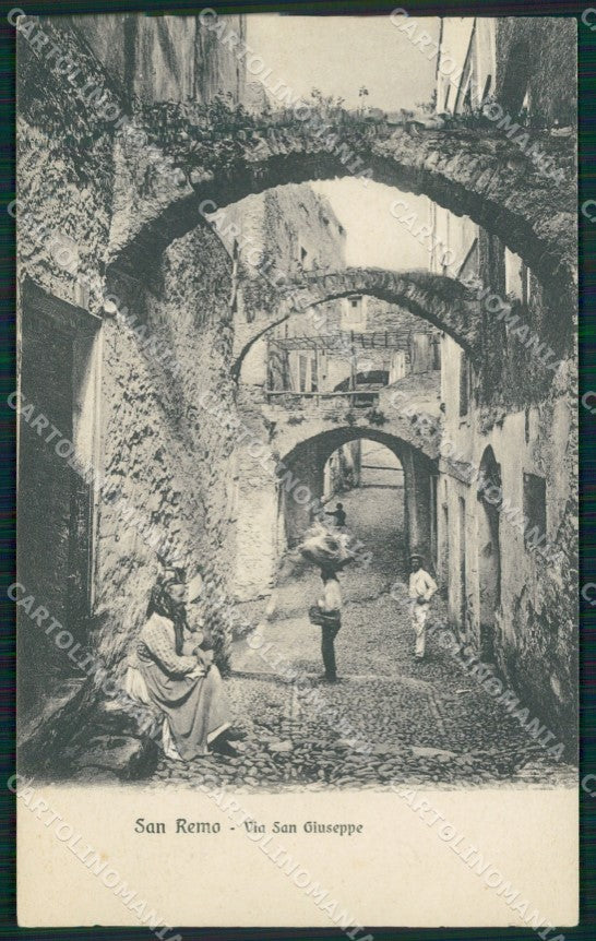 Imperia Sanremo Porta San Giuseppe Cartolina ZG2956 – fronte
