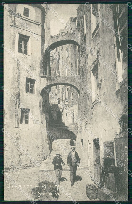Imperia Sanremo Città Vecchia Cartolina ZG2958 – fronte