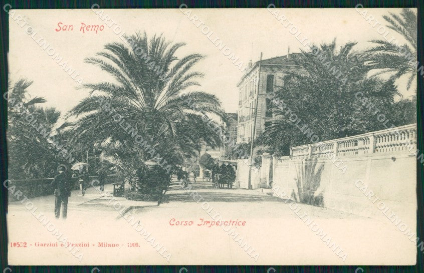 Imperia Sanremo PIEGA Cartolina ZG2970 – fronte