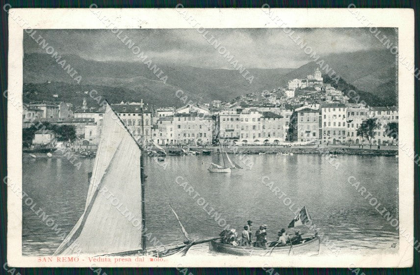 Imperia Sanremo BarcaCartolina ZG2971 – fronte