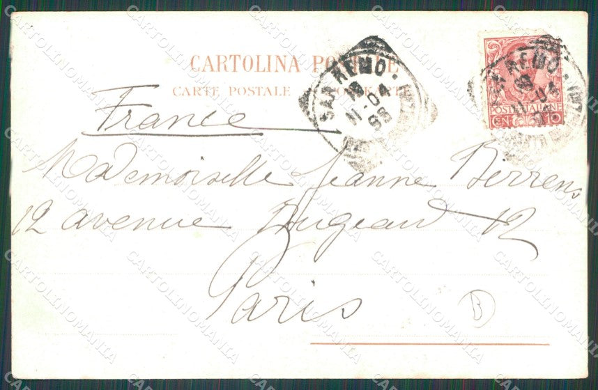 Imperia Sanremo BarcaCartolina ZG2971 – retro