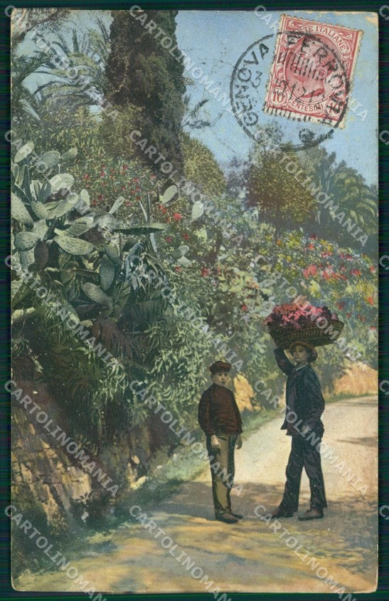Imperia Sanremo PIEGHINA Cartolina ZG2993 – fronte