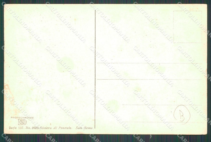 Imperia Sanremo Cartolina ZG2994 – retro