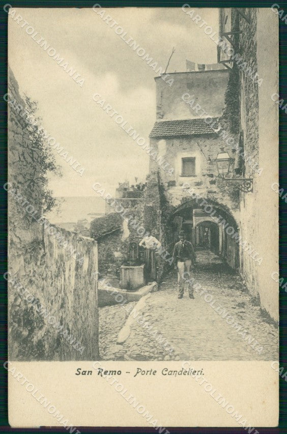 Imperia Sanremo Porta Candelieri  Cartolina ZG2998 – fronte
