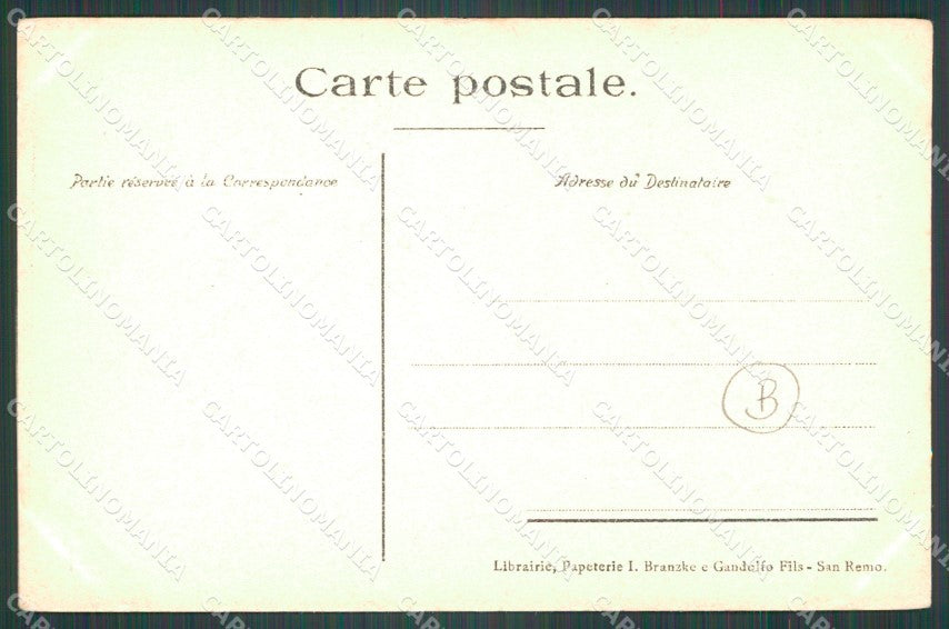 Imperia Sanremo Porta Candelieri  Cartolina ZG2998 – retro